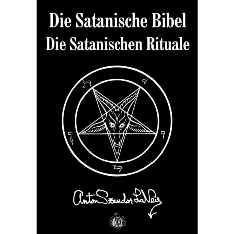 Anton Szandor Lavey - Die Satanische Bibel / Die Satanischen Rituale Buch Deutsch (INDEX 021)